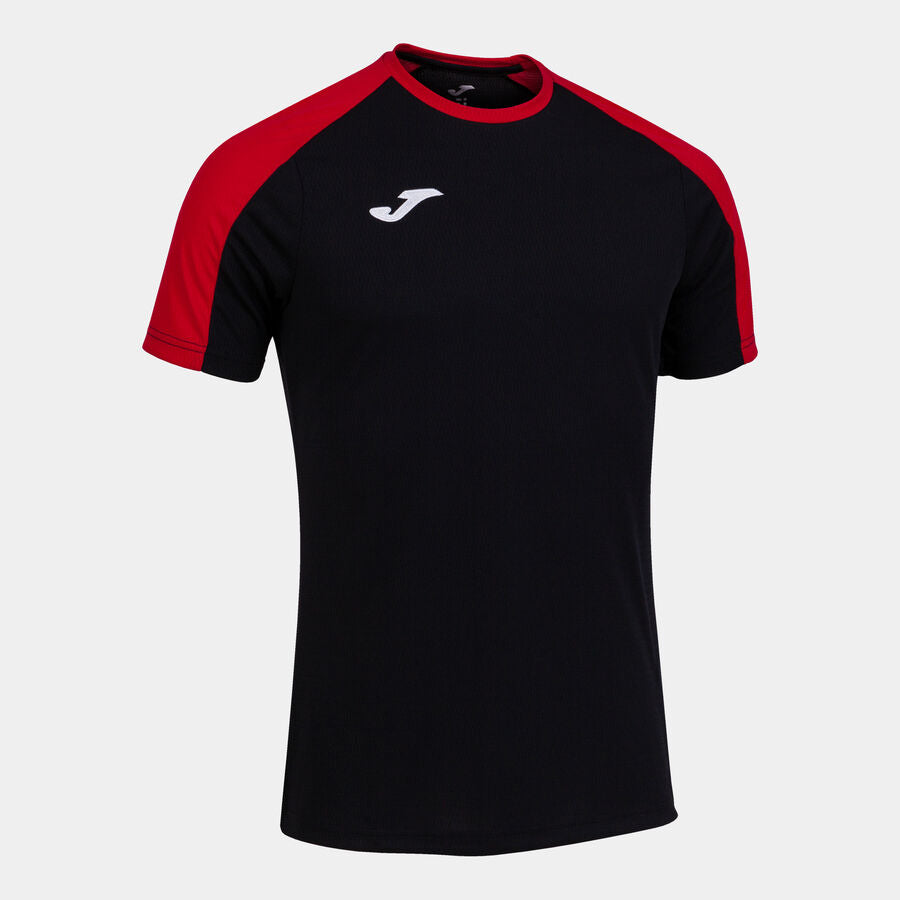 Joma ECO Championship Short Sleeve T-Shirt in Black/Red