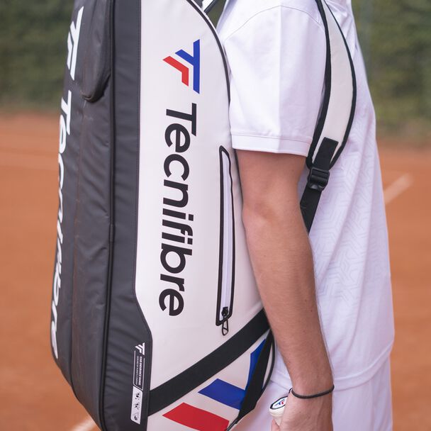 Tecnifibre Tour Endurance 2025 6 Tennis Racket Bag - White