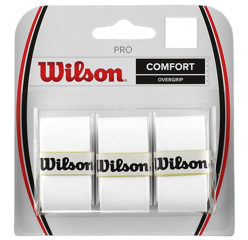 Wilson Pro Overgrips 3 Pack White