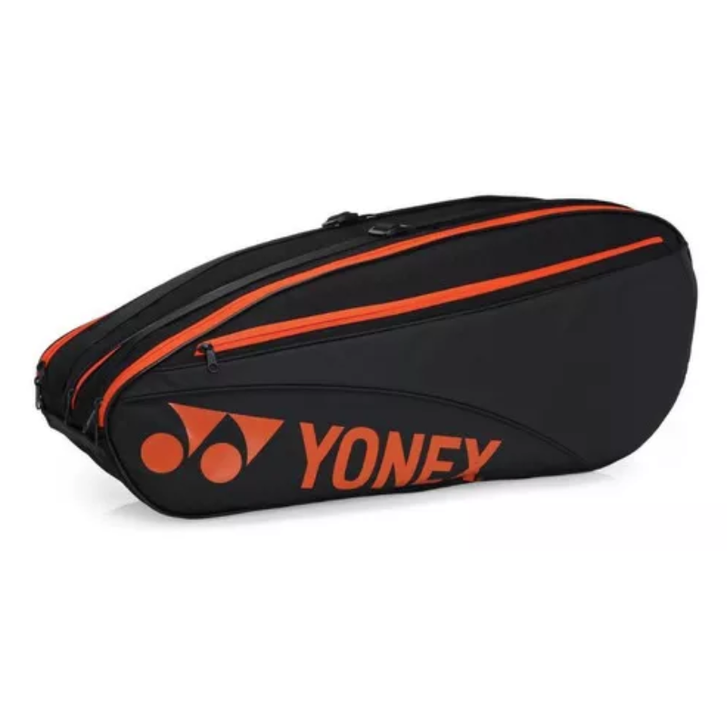 Yonex Team Series 6 Racket Tennis Bag - Orange/Black