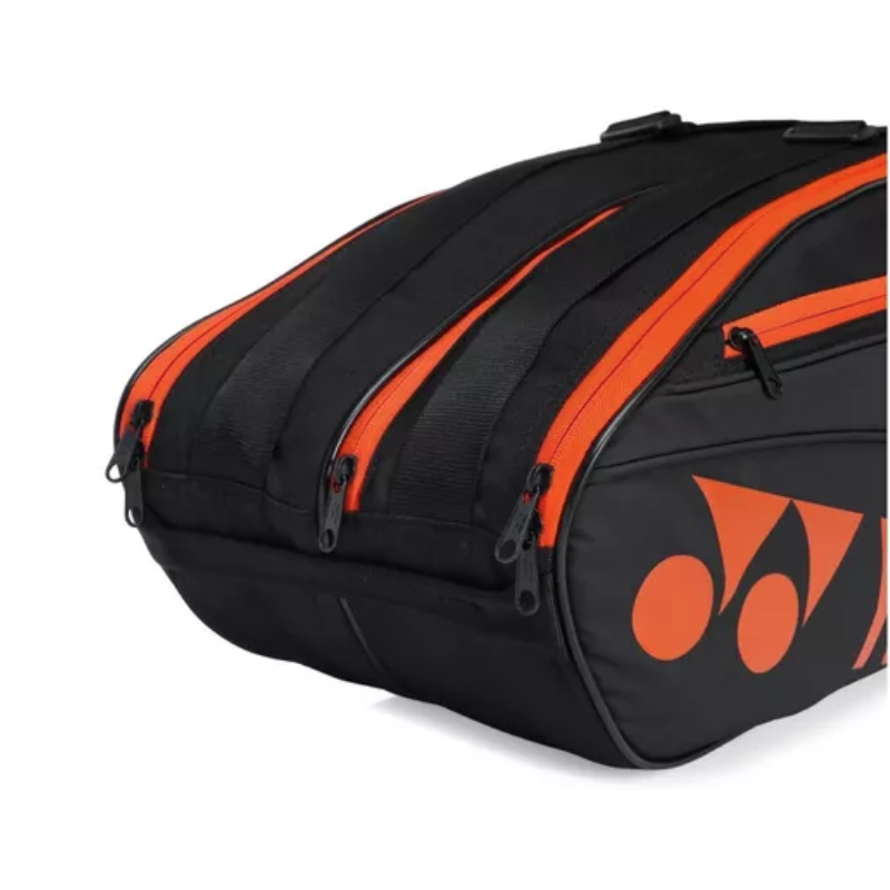 Yonex Team Series 6 Racket Tennis Bag - Orange/Black