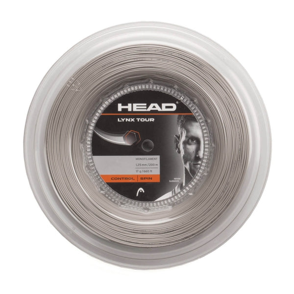 Head Lynx Tour String 17G 200m Reel in Champagne