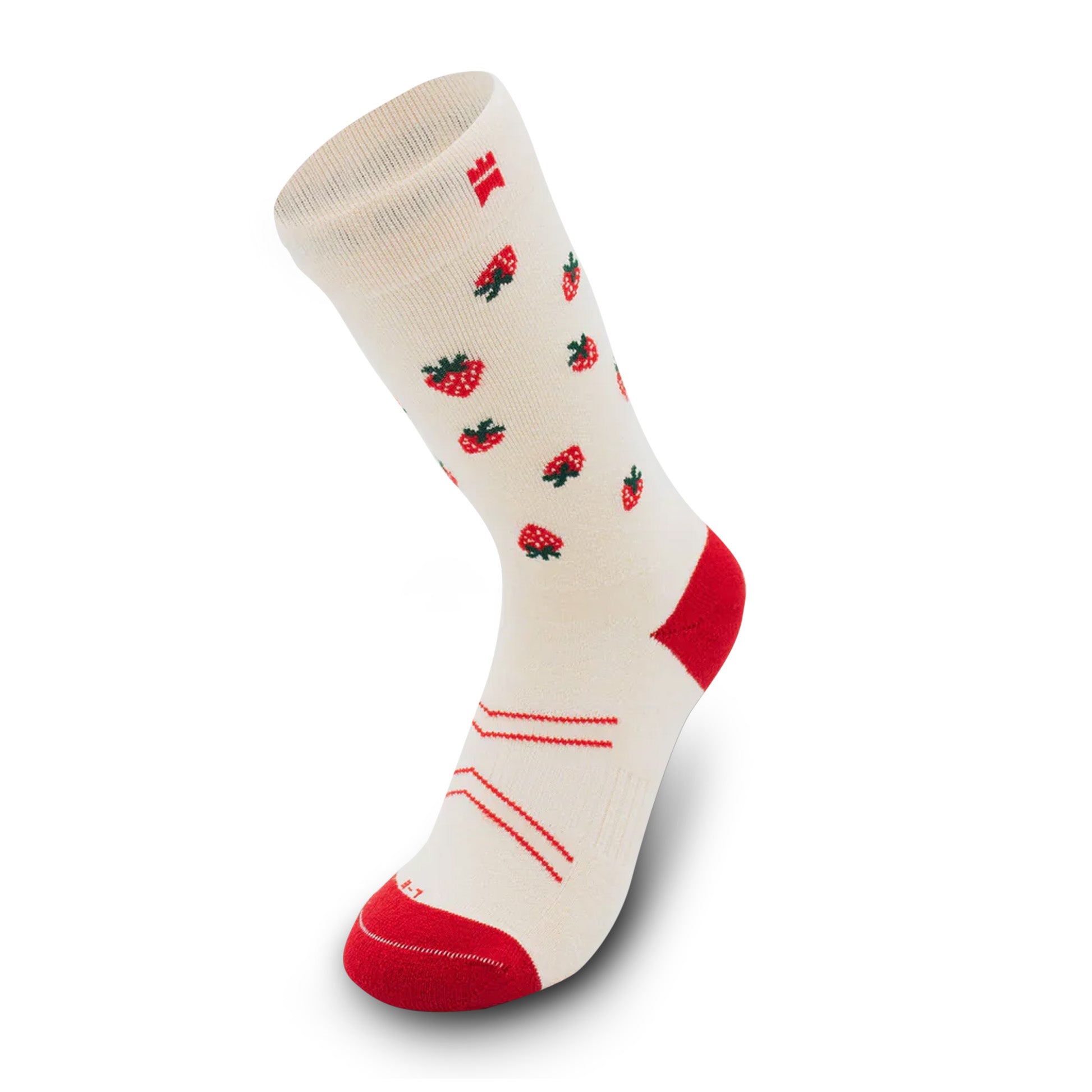 Gilnokie Sport Strawberries Crew Sock