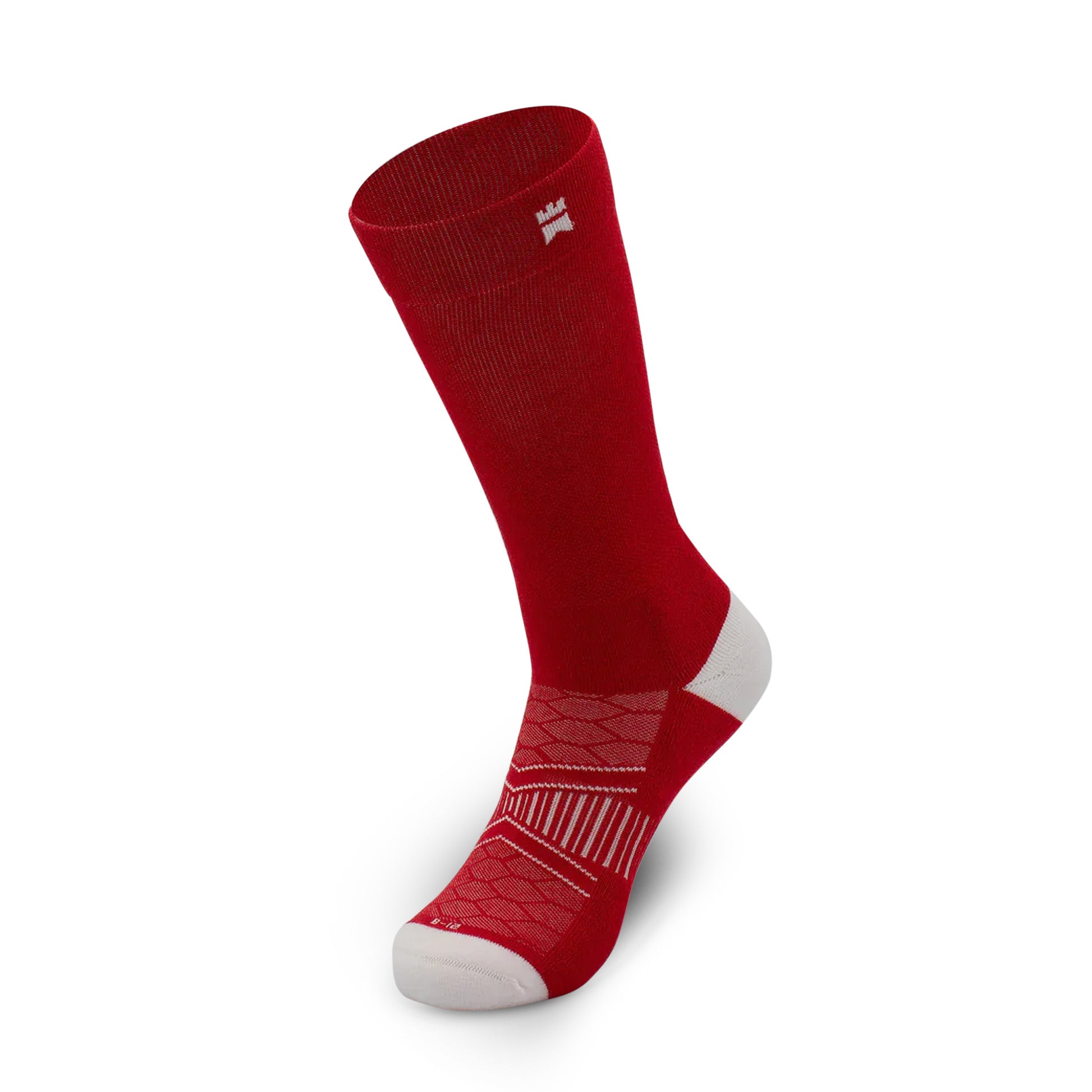 Gilnokie Sport Run Crew Sock - Red