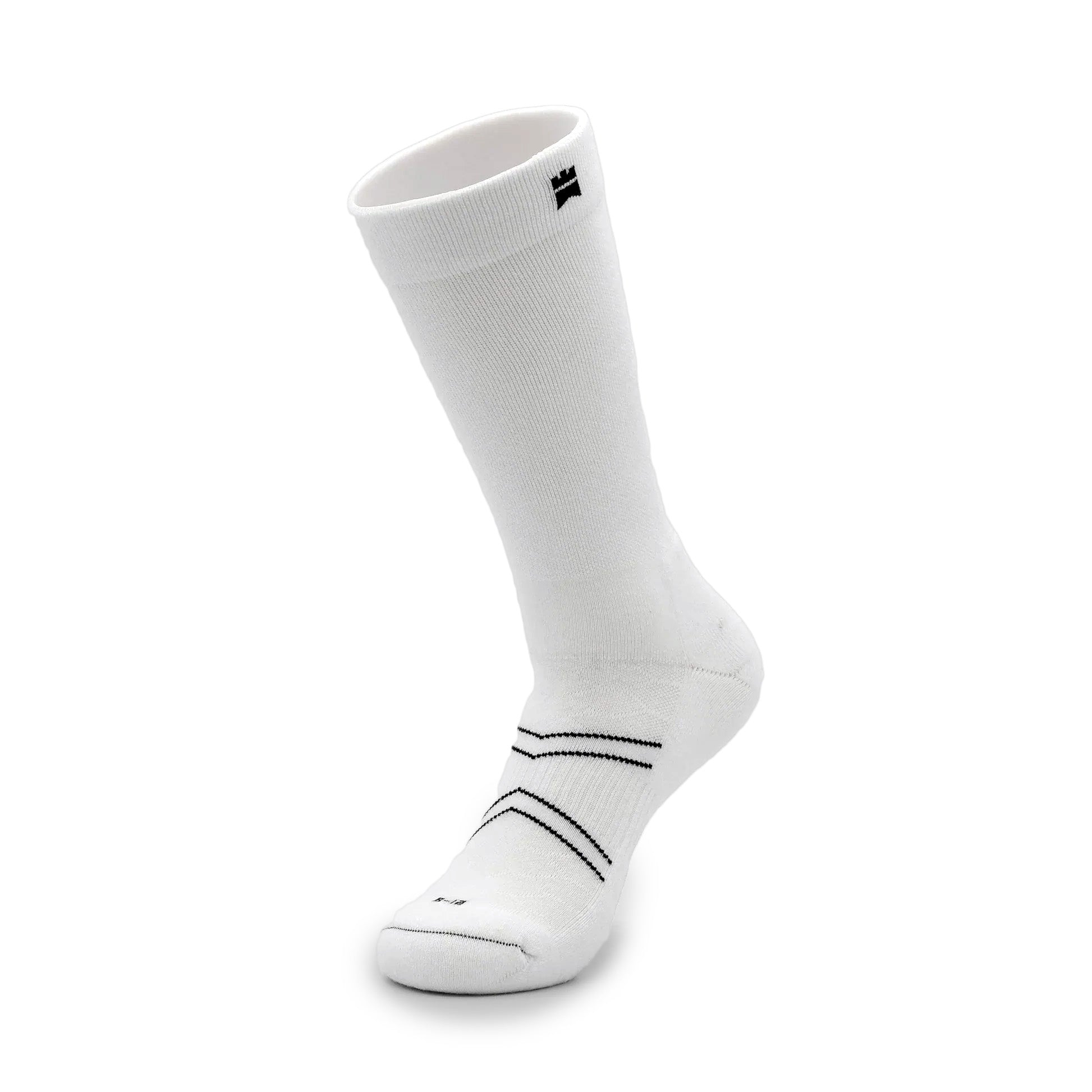 Gilnokie Sport Crew Sock - White