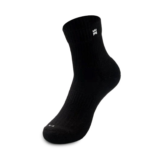 Gilnokie Ribbed Half Crew Socks