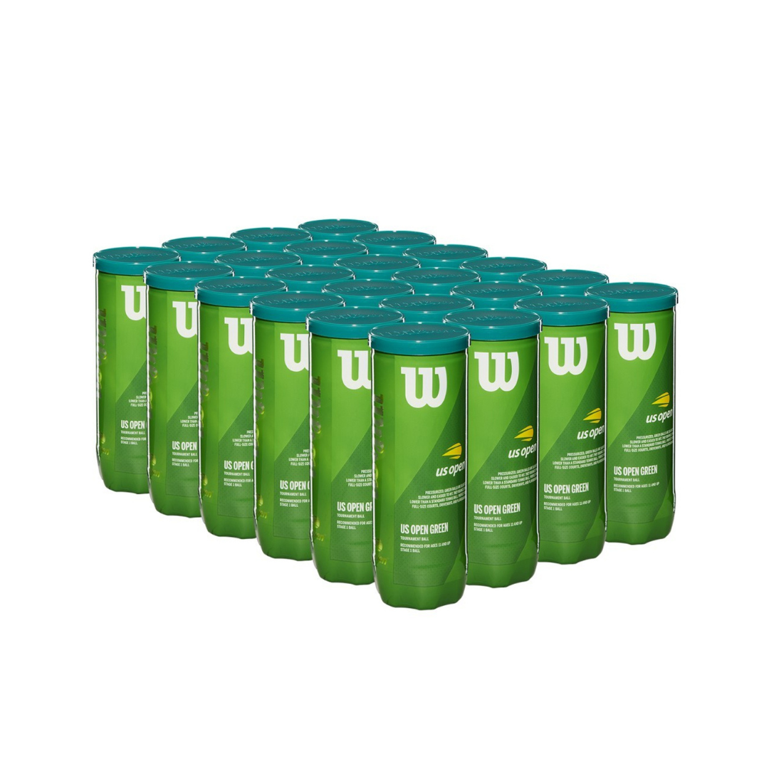 Wilson Box of US Open Green Tourmanent Tennis Balls