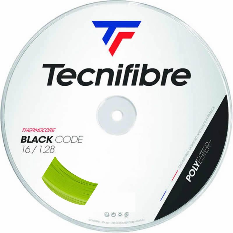 Tecnifibre 200m Black Code Lime 1.28 Reel of String