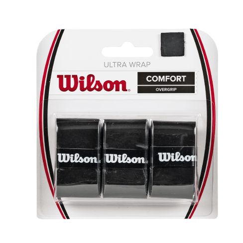 Wilson Ultra Overgrip Wrap 3 Pack Black