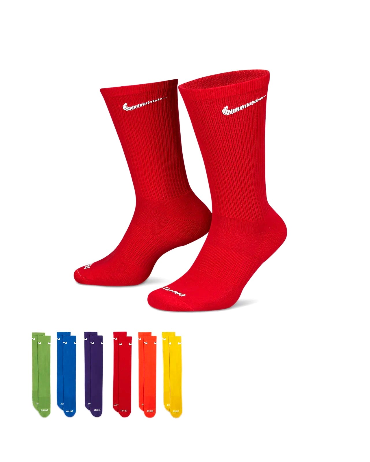 Nike Court Dri Fit Everyday Plus Cushioned Socks