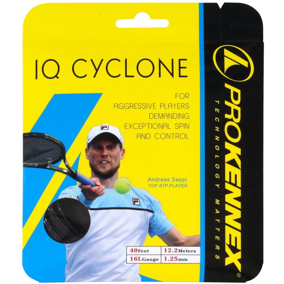 Pro Kennex IQ Cyclone 16GL Black String